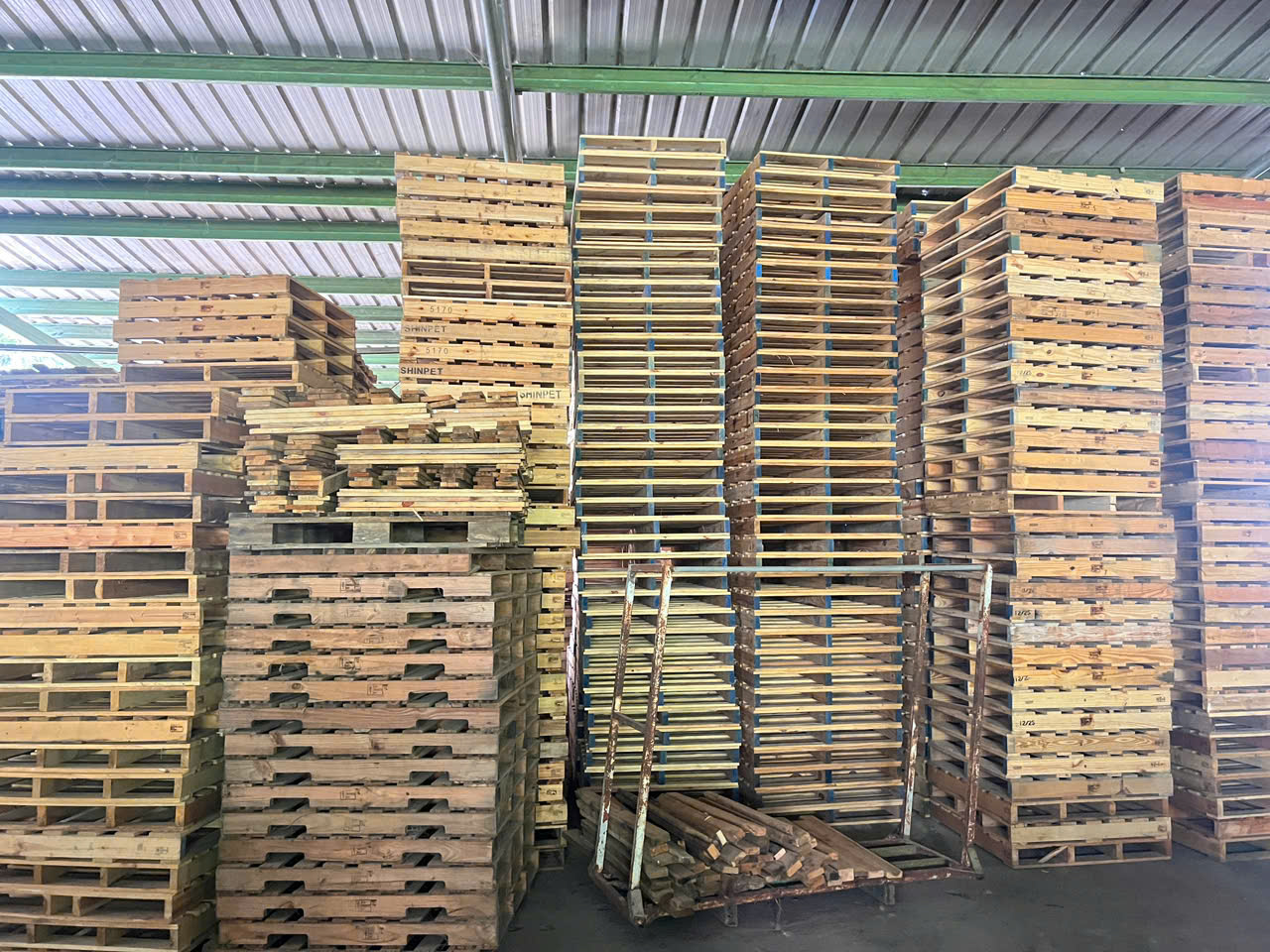 Các loại pallet phổ biến đáp ứng nhu cầu vận chuyển tại Mỹ Phước