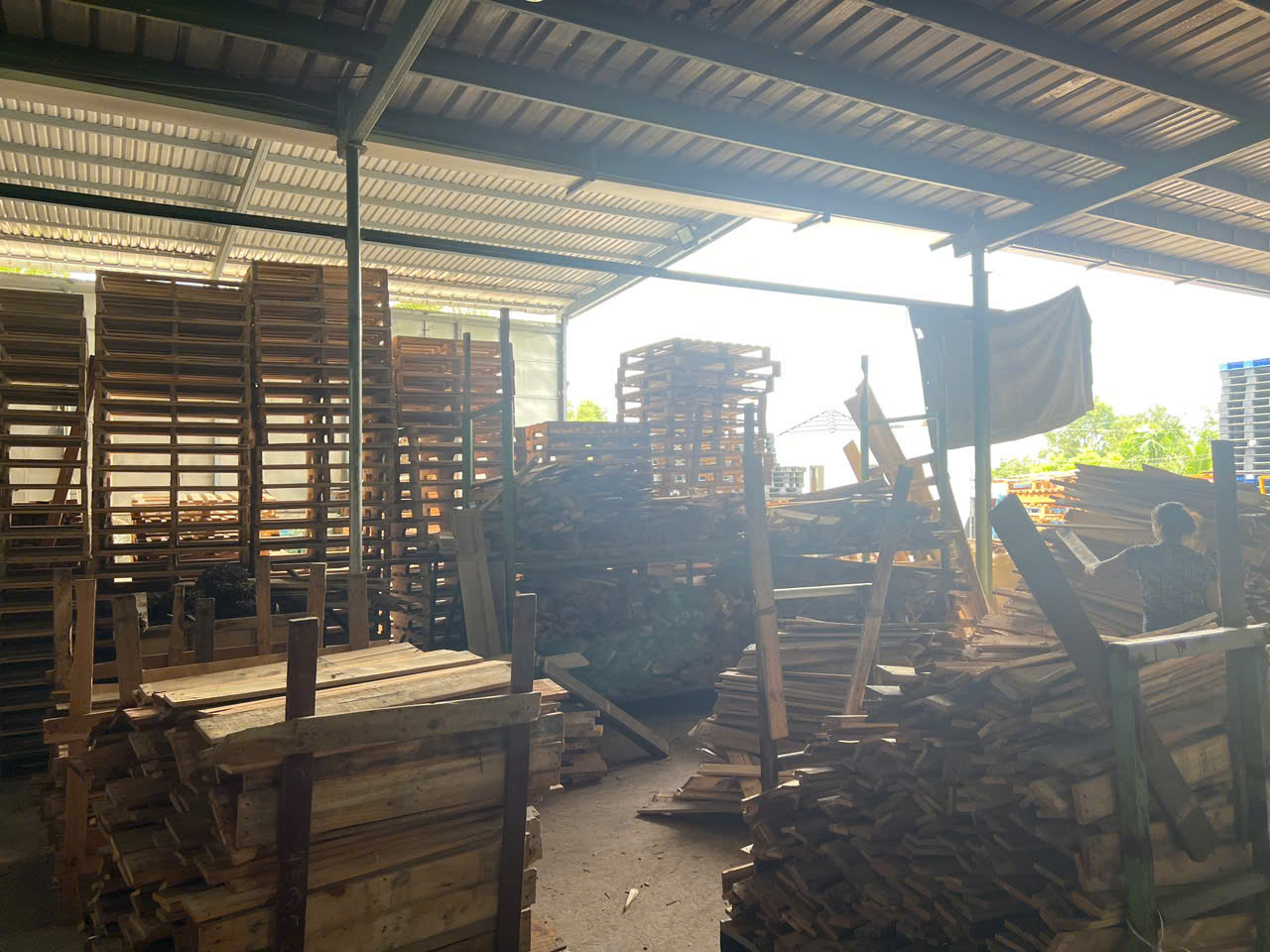 Quy trình tiếp nhận và cung cấp pallet phù hợp cho khách hàng
