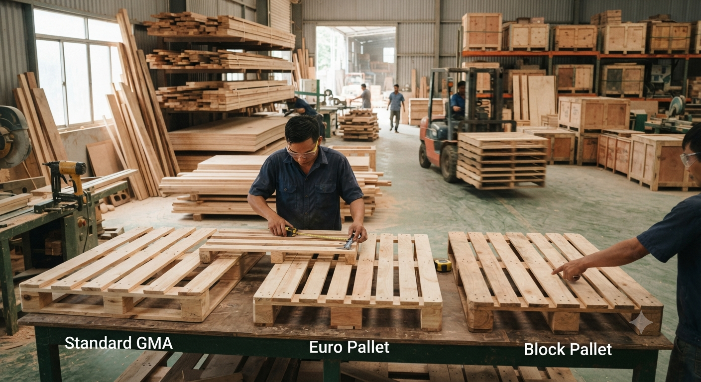 Các yếu tố cốt lõi ảnh hưởng đến thiết kế pallet